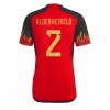 Herren Fußballbekleidung Belgien Toby Alderweireld #2 Heimtrikot WM 2022 Kurzarm